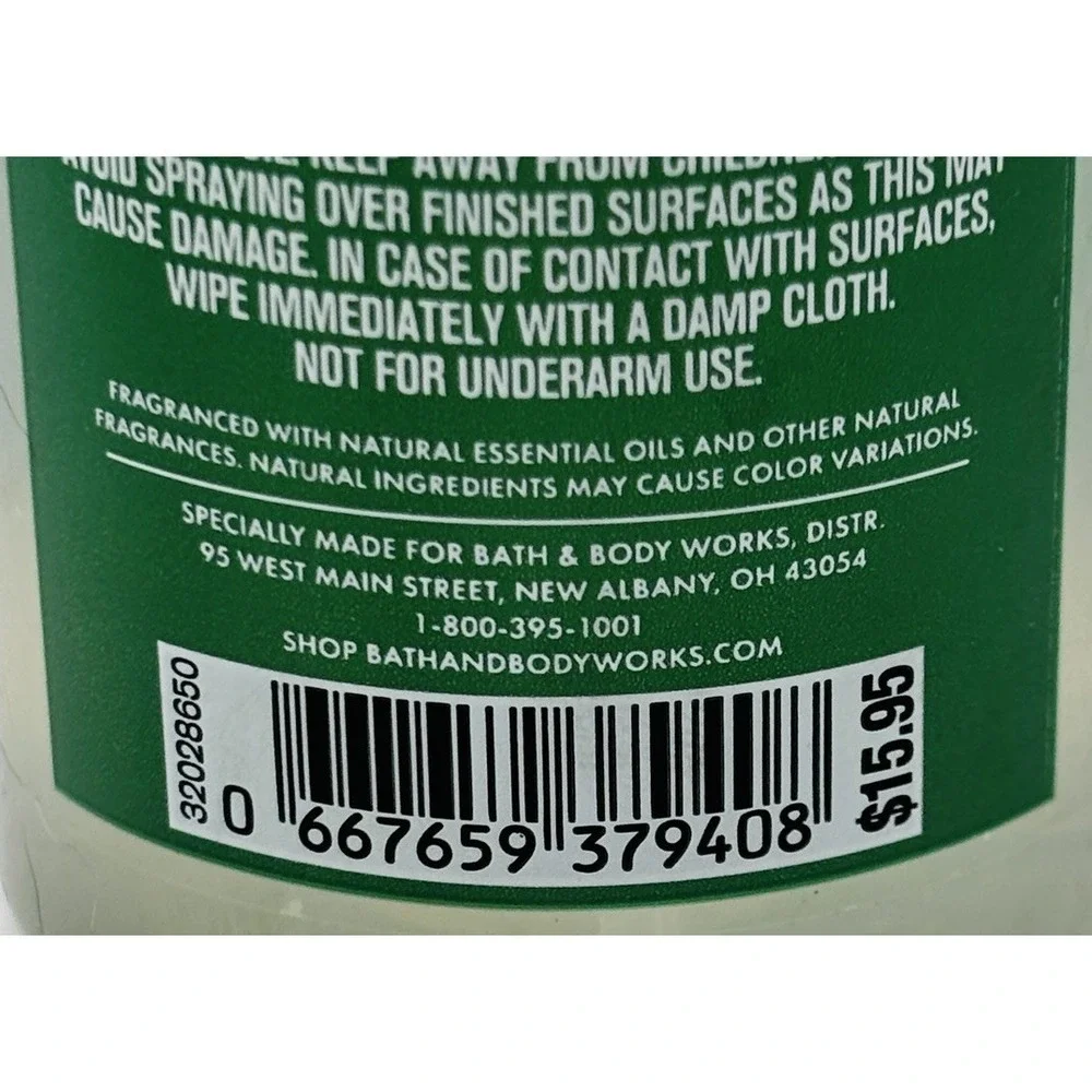 Bath & Body Works Stress Relief Eucalyptus Spearmint Essential Oil Mist 5.85oz